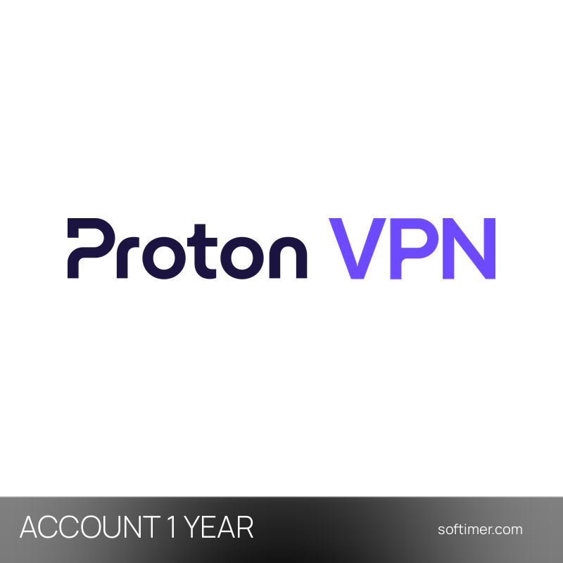 Proton VPN Plus - 1 an - ACCOUNT