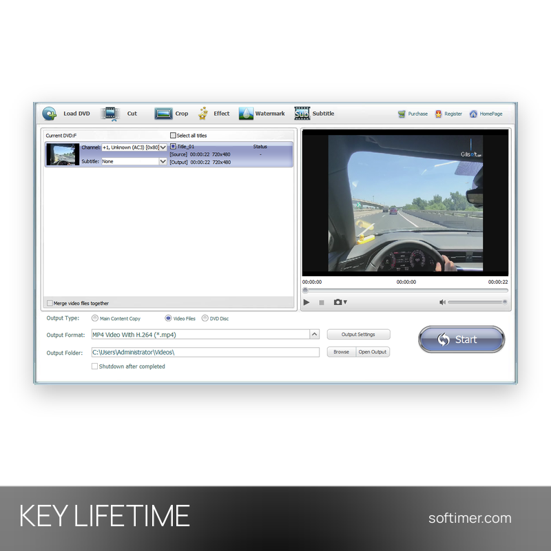 GiliSoft Movie DVD Converter 2026 - Лицензионный ключ - Бессрочно - Windows