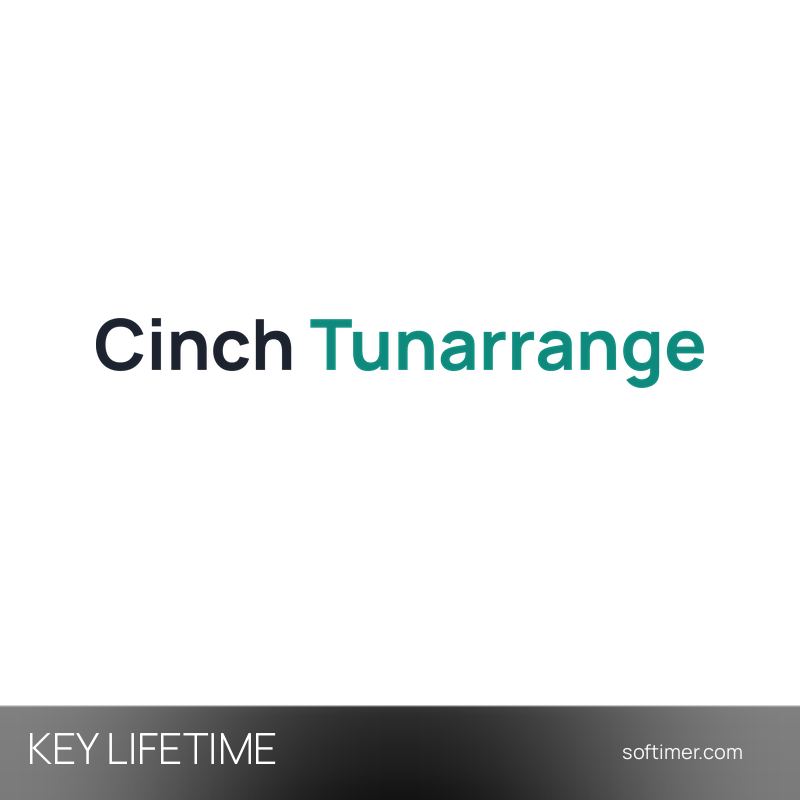 Cinch Tunarrange - CLÉ de licence - À vie - Windows