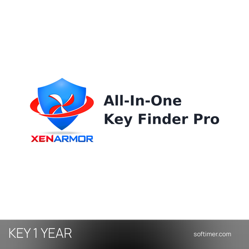 XenArmor All-In-One Key Finder Pro Basic Edition - CLÉ de licence 1 an - Windows
