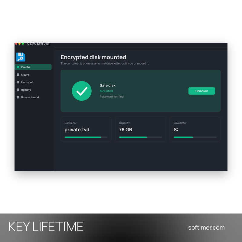 QILING Safe Disk Standard 3 - Lizenzschlüssel - Lifetime - Windows