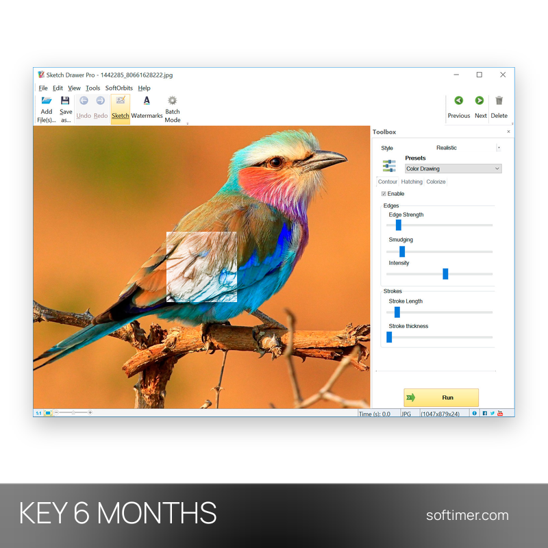 SoftOrbits Sketch Drawer Pro 10.1 - Lizenzschlüssel 6 Monate - Windows