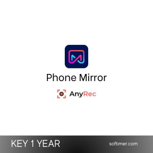 AnyRec Phone Mirror License Key 1 YEAR