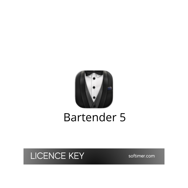 Bartender 5 für macOS – lebenslanger Lizenzschlüssel