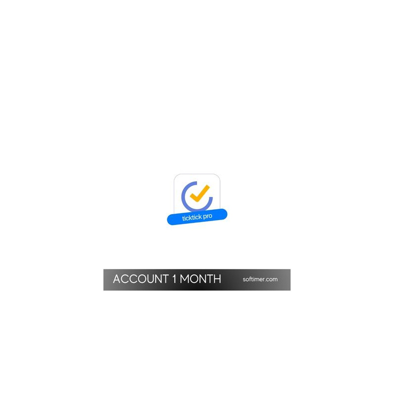 TickTick Premium – подписка на 1 месяц (в вашу учетную запись)