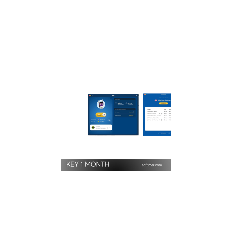 Clé de licence HMA VPN One Device d'un mois
