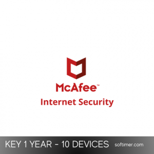 McAfee Internet Security 1 Year - 10 Devices Activation Key