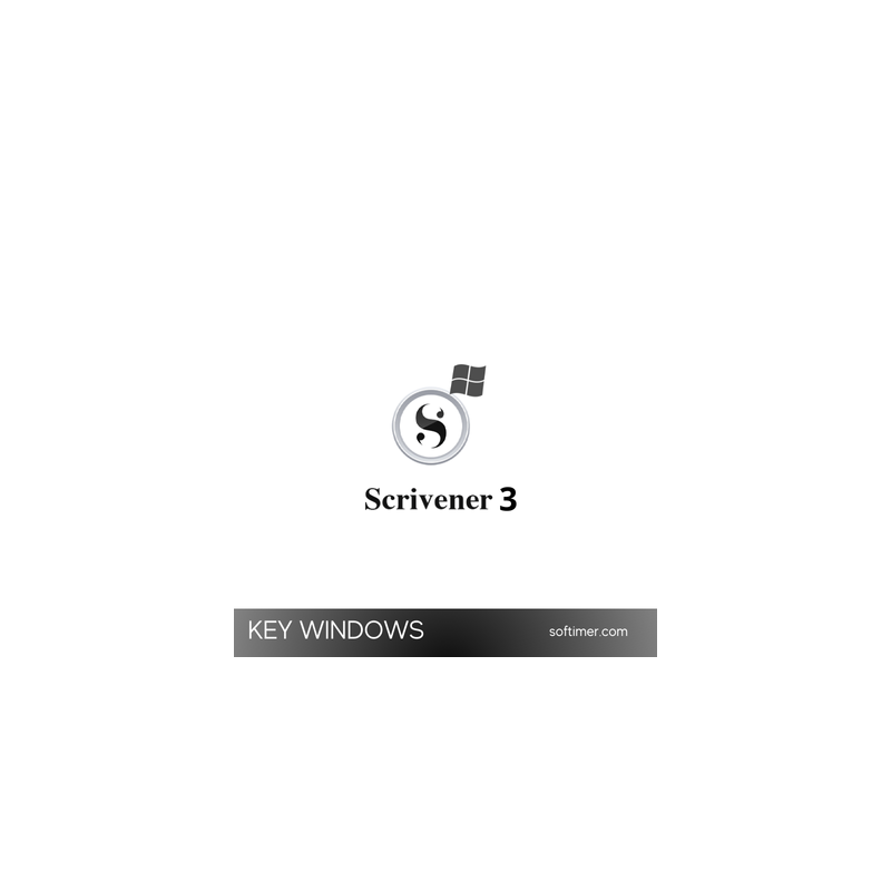 Licence standard Scrivener 3 pour clé Windows
