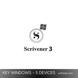 Scrivener 3 Standardlizenz für Windows – 5-Geräte