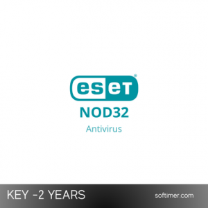ESET NOD32 Antivirus - 1 CHIAVE di licenza per 2 anni per PC