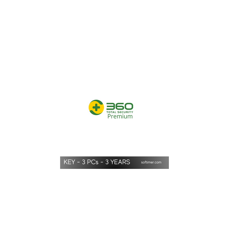 360 Total Security Premium 3 Jahre für 3 PC Global-Lizenzschlüssel