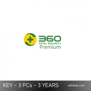 360 Total Security Premium 3 Jahre für 3 PC Global-Lizenzschlüssel