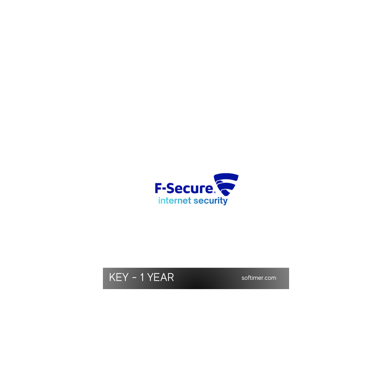 F Secure Internet Security Abonnement mondial de 1 an pour 5 appareils