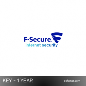 F Secure Internet Security Abonnement mondial de 1 an pour 5 appareils