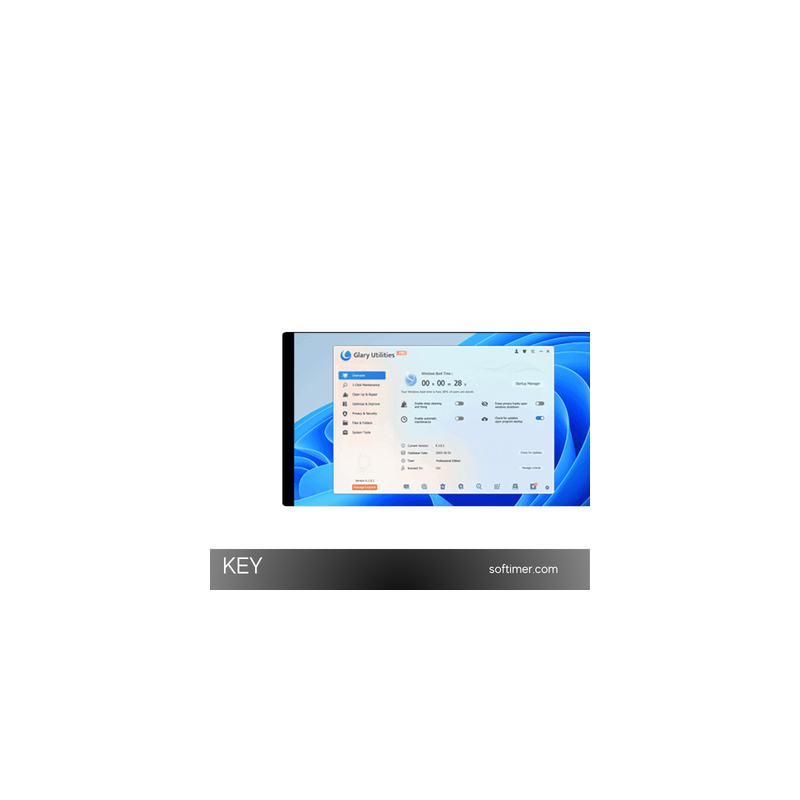 Glary Utilities Pro 6 Licenza 3 PC Valida fino al 25 dicembre 2026
