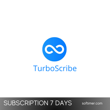 Unbegrenztes TurboScribe... Product
