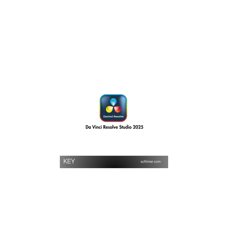 DaVinci Resolve Studio 2025 - CHIAVE di licenza a vita