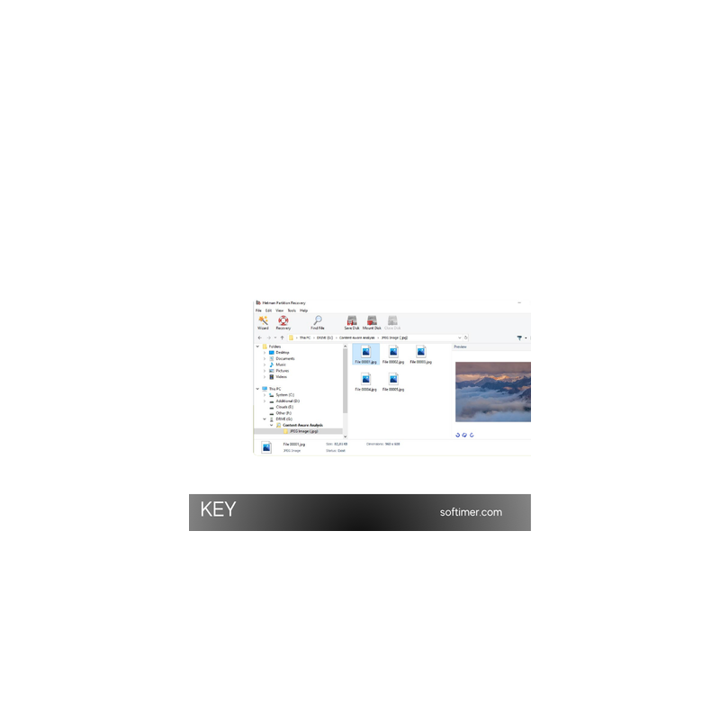 Hetman Partition Recovery Office 5.2 Win/Mac/Linux - CHIAVE di licenza a vita