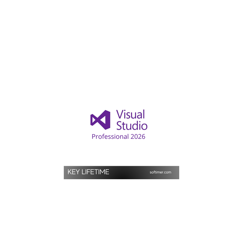 Microsoft Visual Studio Professional 2026 - Lifetime License KEY