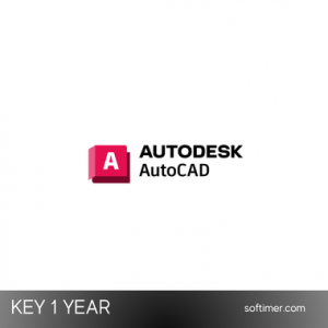Autodesk AutoCAD - 1 Year License KEY - 2027 / 2026 / 2025 / 2024