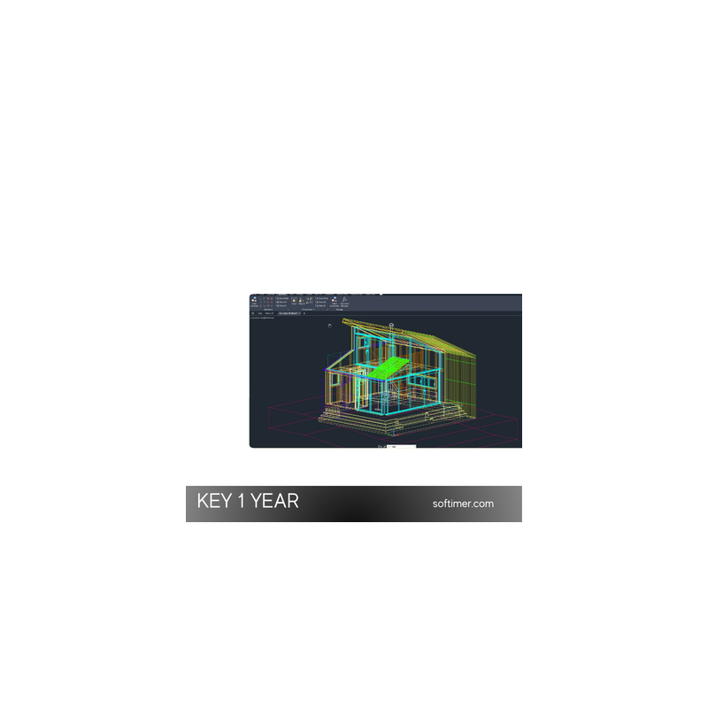 Autodesk AutoCAD - CHIAVE di licenza di 1 anno - 2027/2026/2025/2024