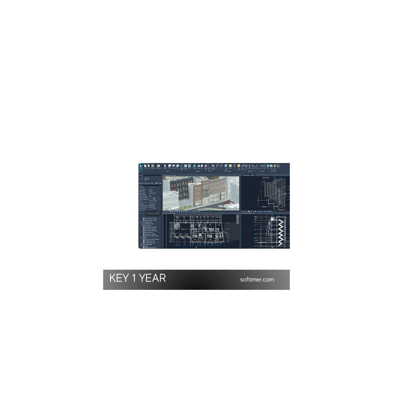 Autodesk Revit - CLÉ de licence 1 an - 2027/2026/2025/2024
