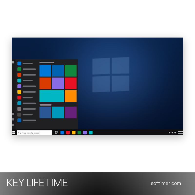 Windows 10 Home - Retail License KEY - Lifetime