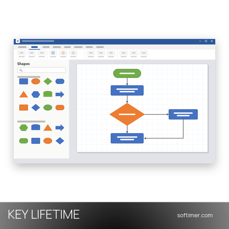 Microsoft Visio Professionnel 2021 - CLÉ de licence - Windows