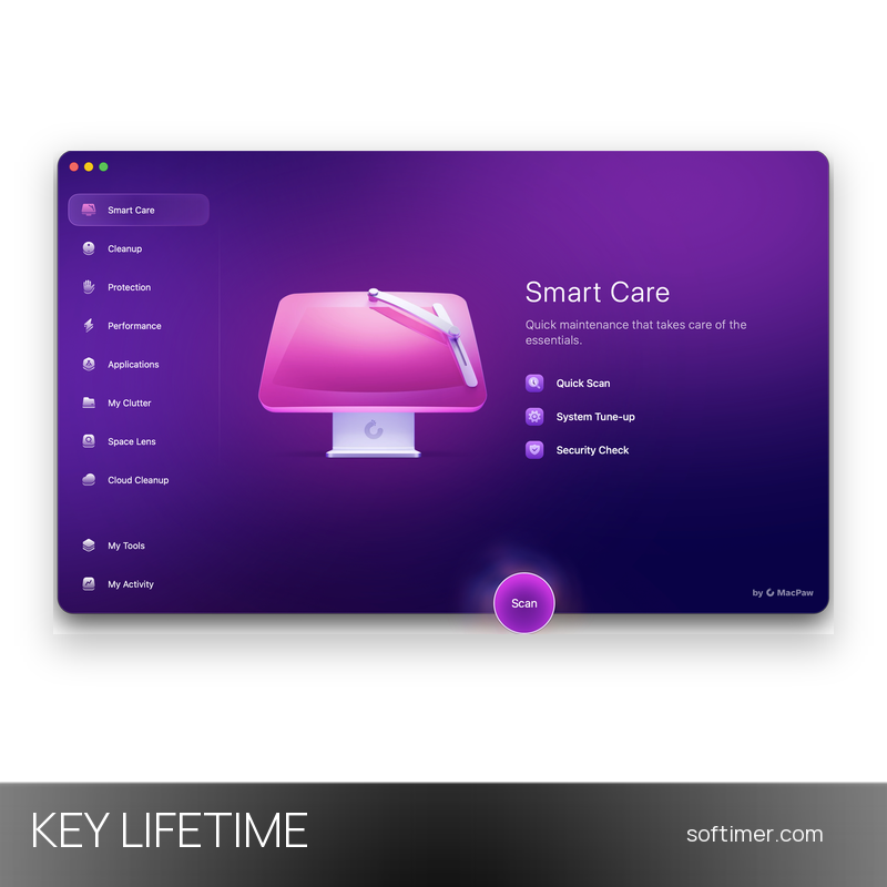 CleanMyMac Plus - CLÉ de licence à vie - Mac