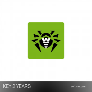 Dr.Web Security Space 2 Years - 1 PC + 1 Mobile - License KEY