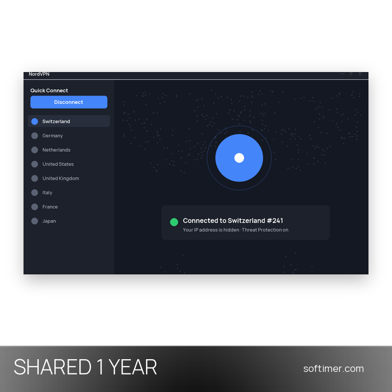 NordVPN - 2 Devices / 1 Year - Shared ACCOUNT
