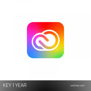 Adobe Creative Cloud Pro - 1 Year License KEY - Windows / Mac / Android / iOS