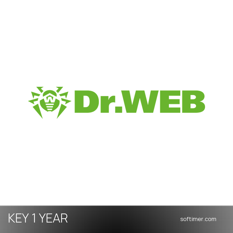 Dr.Web Security Space - Lizenzschlüssel 1 Jahr / 4 PCs - Windows / Mac / Linux