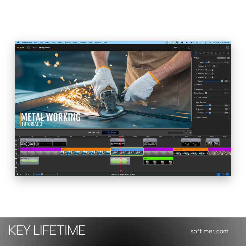 ScreenFlow 10 - Лицензионный ключ - Бессрочно - Mac