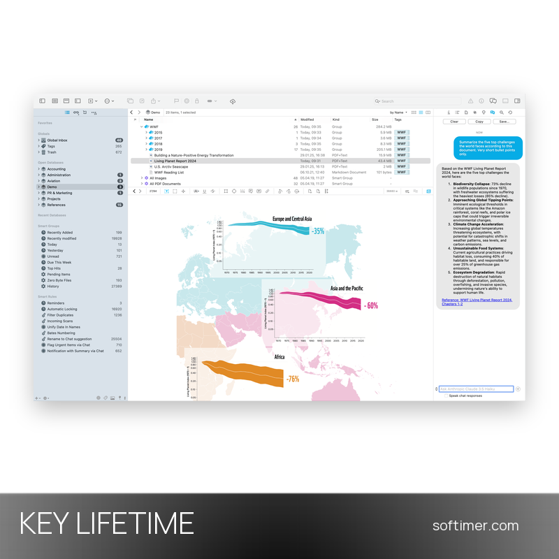 DEVONthink Standard - Лицензионный ключ - Бессрочно - Mac