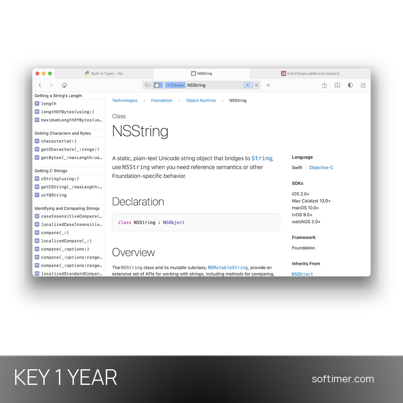 Dash 7 - 1 Year License KEY - Mac