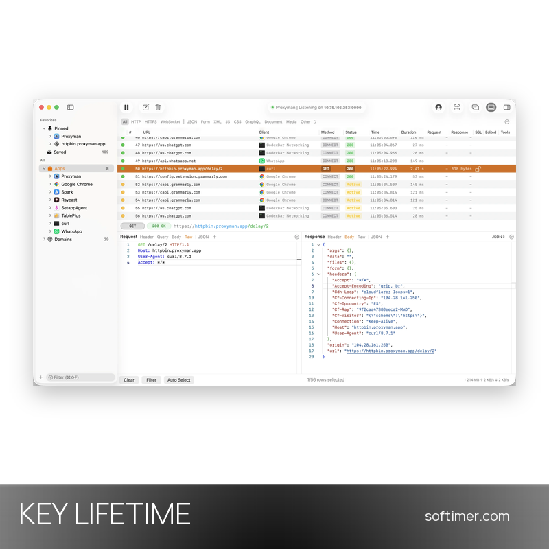 Proxyman - 2 Devices / Lifetime License KEY - Mac / Windows