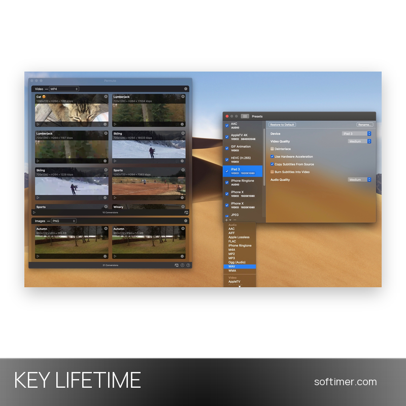 Permute 3 - CHIAVE di licenza / 3 Mac - A vita - Mac