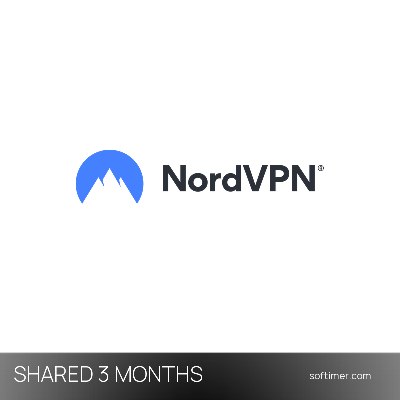 NordVPN Premium - 3 Months - Shared ACCOUNT