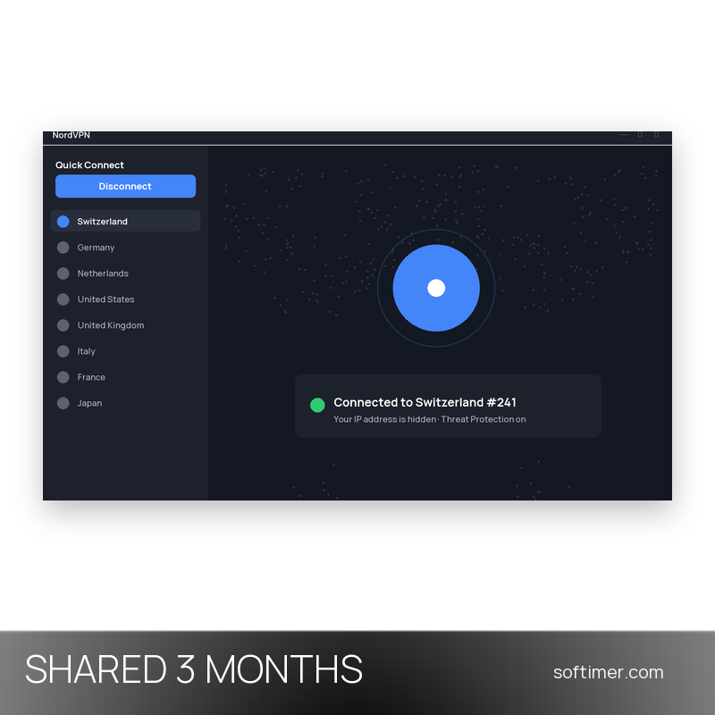 NordVPN Premium - 3 Months - Shared ACCOUNT