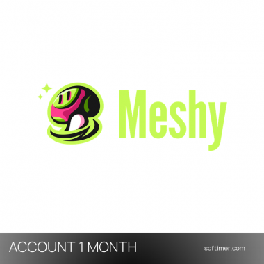 Meshy AI 3D Pro - 1 Monat -... Product