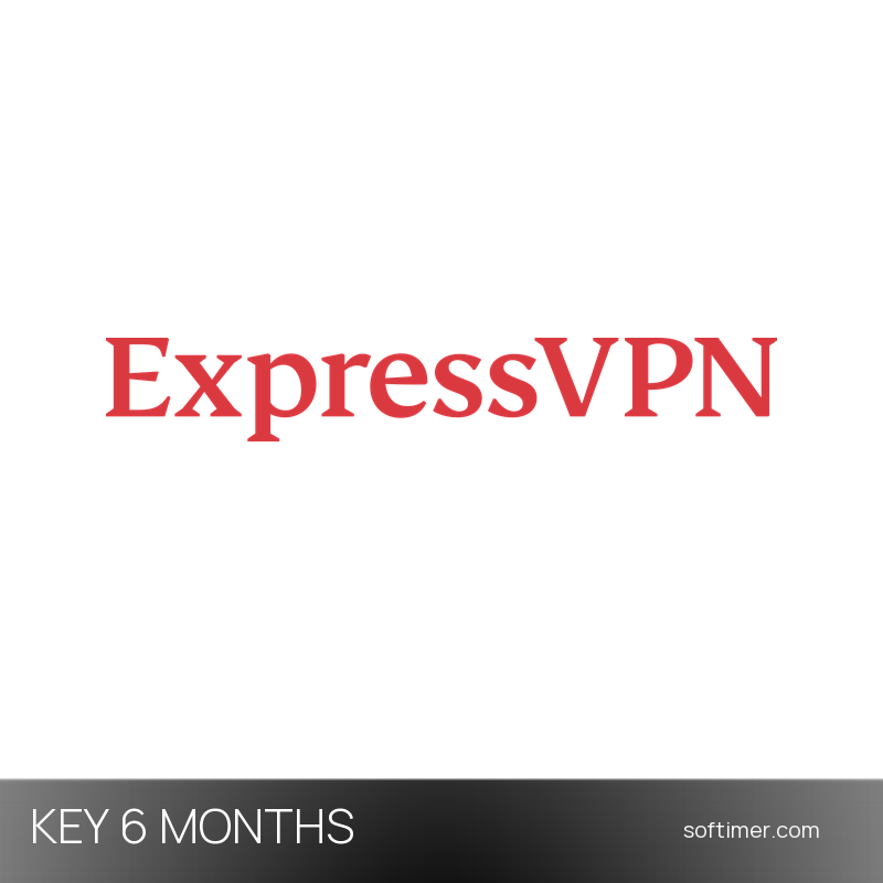 ExpressVPN - CHIAVE di licenza 6 mesi / 2 dispositivi - Windows / Mac
