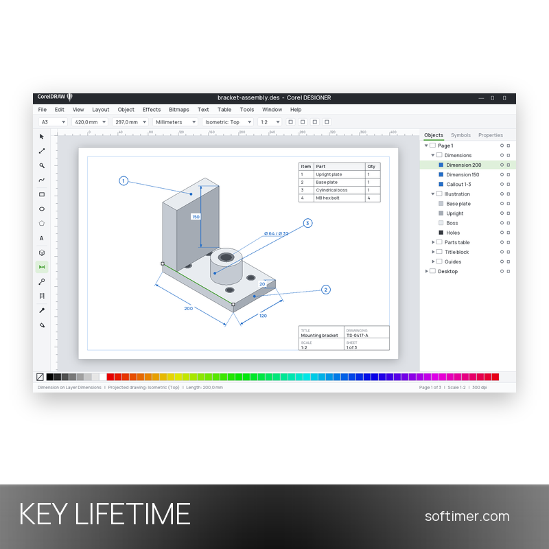 CorelDRAW Technical Suite 2024 - Lifetime License KEY - Windows