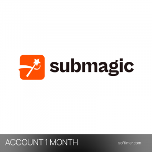 Submagic Starter - 1 mois - ACCOUNT