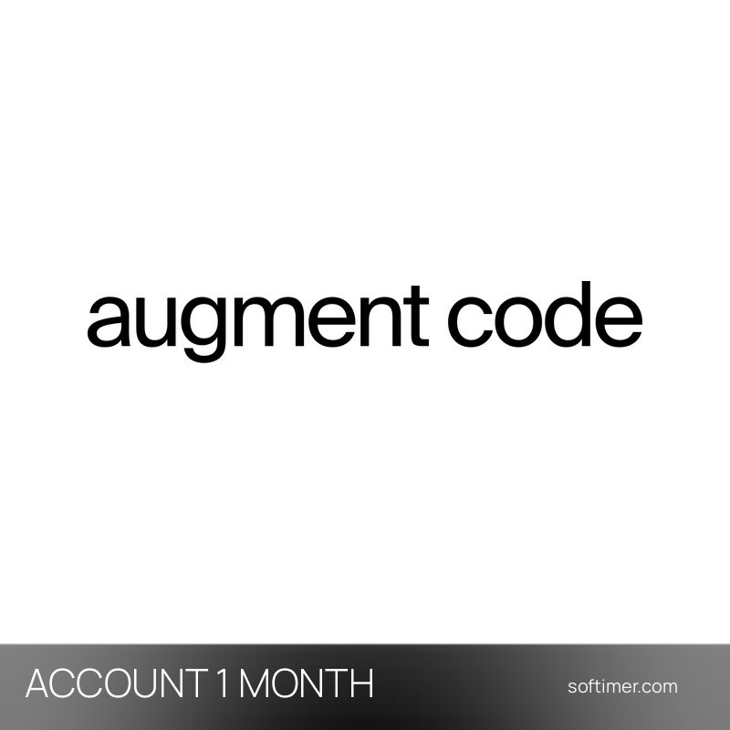 Augment Code Max - 1 mois - ACCOUNT