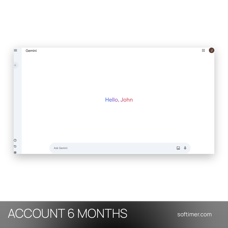 Google AI Pro (Gemini) - 6 месяцев - ACCOUNT