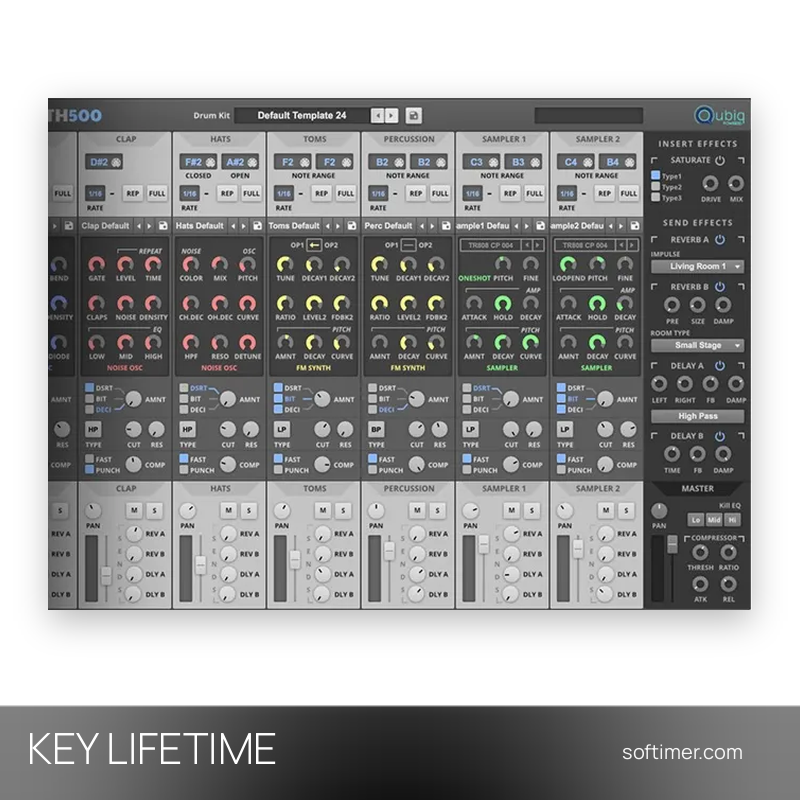 AIR Drum Synth 500 - CHIAVE di licenza - A vita - Mac / Windows