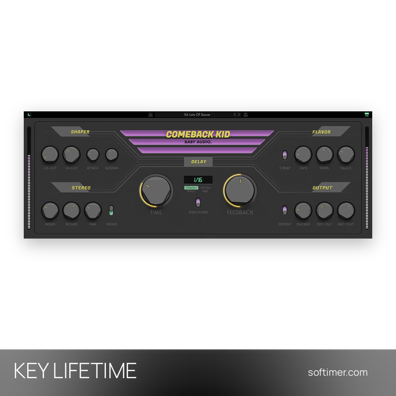 Baby Audio Comeback Kid - Lizenzschlüssel - Lifetime - Mac / Windows