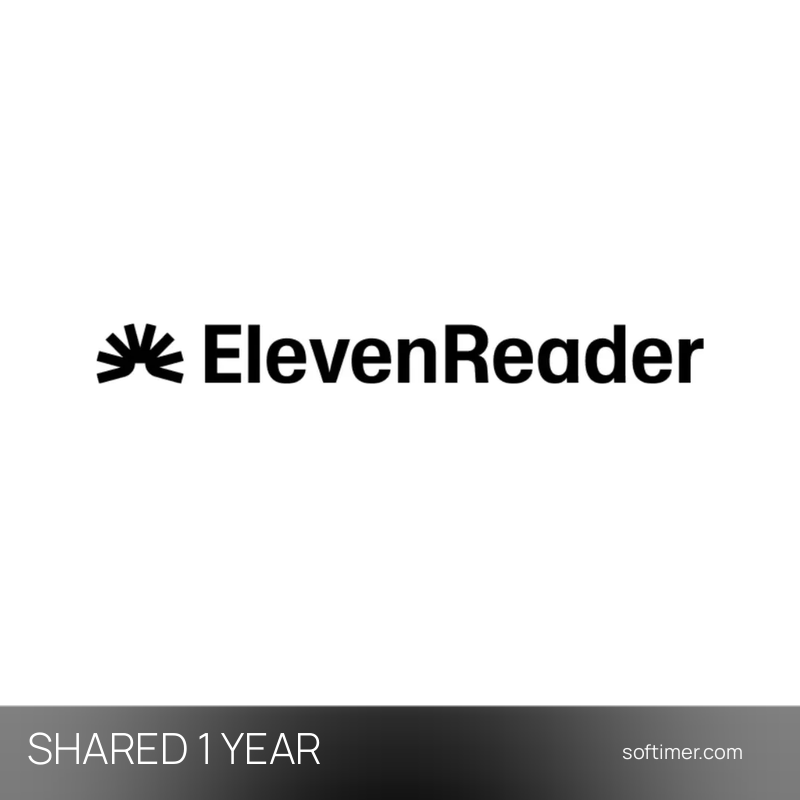 ElevenLabs ElevenReader Ultra - 1 Jahr - Geteilter ACCOUNT