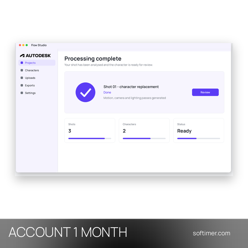 Autodesk Flow Studio Pro - 1 месяц - ACCOUNT